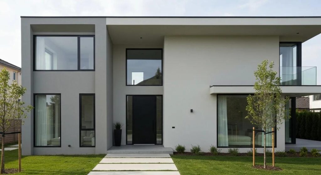 Modern home in Manchester representing the importance of vetted conveyancing solicitors for home buyers