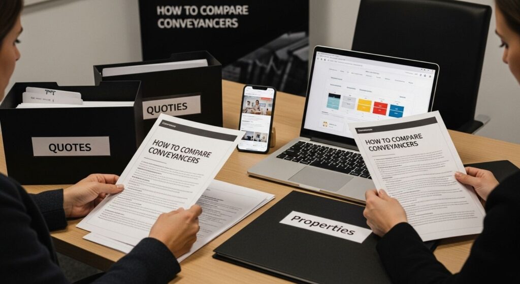 compare conveyancers, step-by-step