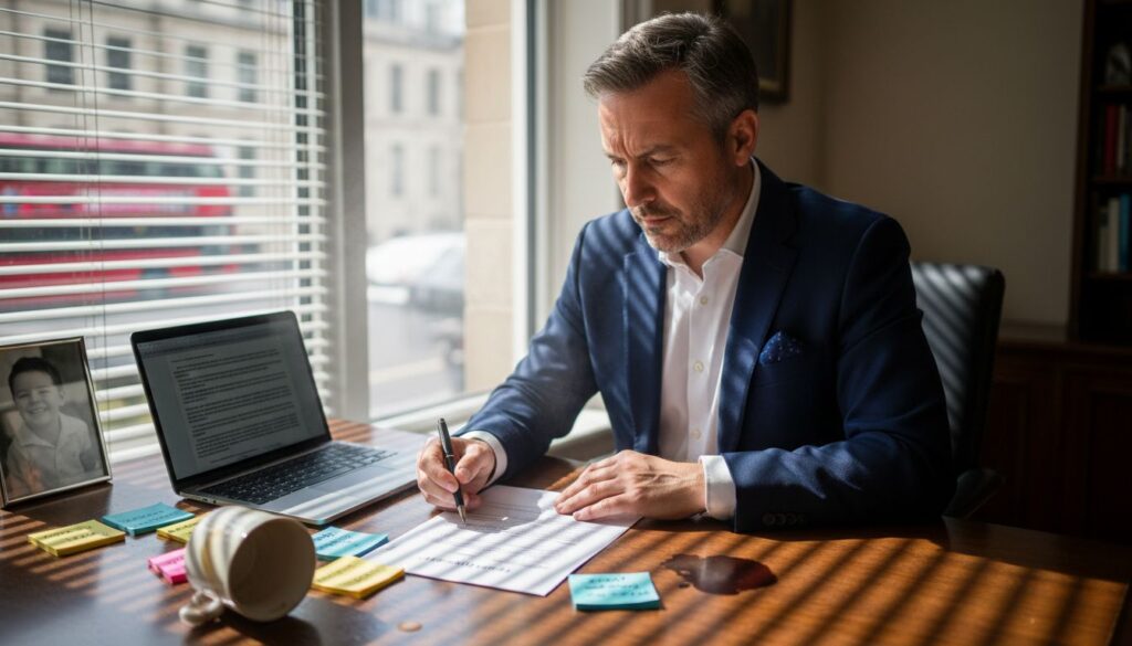 Solicitor checking a conveyancing quote