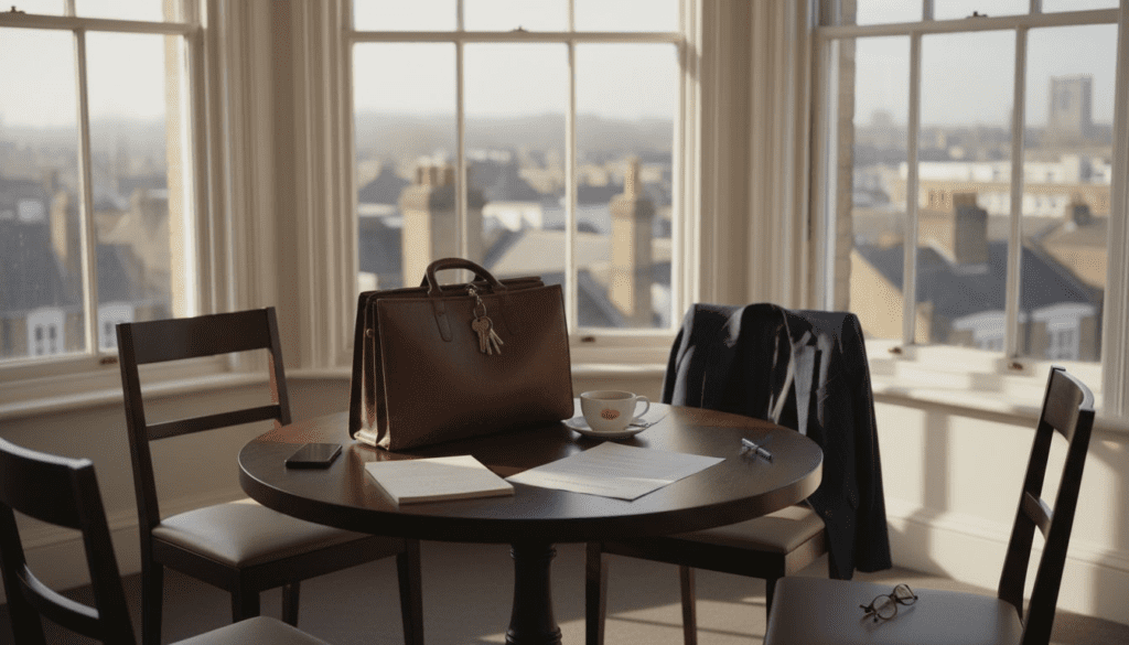 Young buyers meeting solicitor in East London office