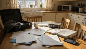 Family meeting on property transfer process